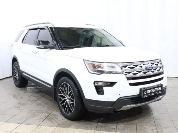 Ford Explorer V Рестайлинг 2 с пробегом 2018 года, цена 3 050 000 рублей, 113000 км, внедорожник, Автокод Объявления