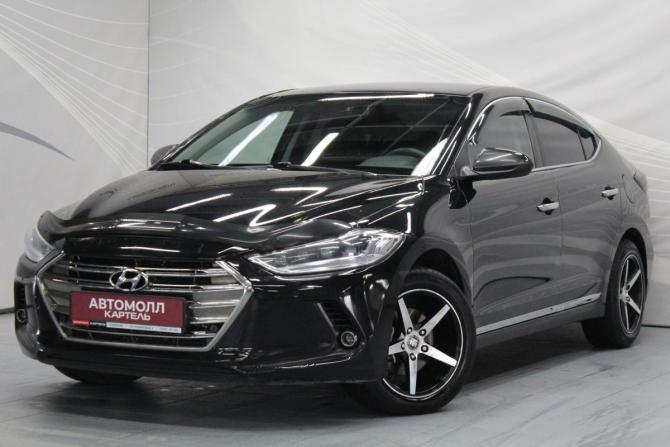 Hyundai Elantra VI (AD) с пробегом 2018 года, цена 1 399 000 рублей, 110089 км, седан, Автокод Объявления