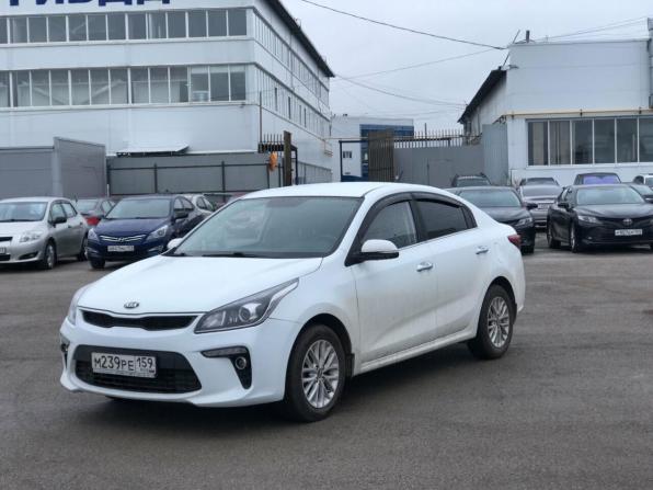 Kia Rio IV с пробегом 2019 года, цена 1 370 000 рублей, 131413 км, седан, Автокод Объявления