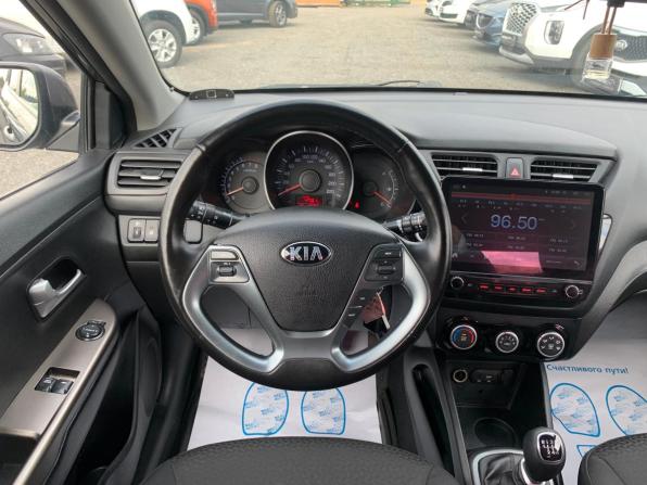 Kia Rio III Рестайлинг с пробегом 2016 года, цена 1 017 500 рублей, 125065 км, седан, Автокод Объявления
