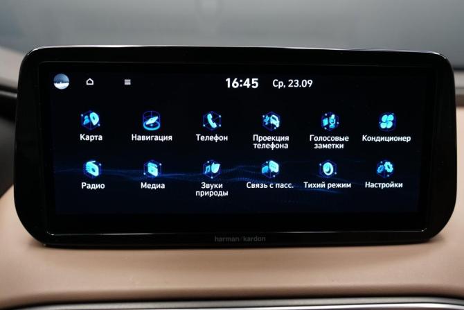 Hyundai Santa Fe IV Рестайлинг с пробегом 2021 года, цена 3 893 000 рублей, 76500 км, внедорожник, Автокод Объявления