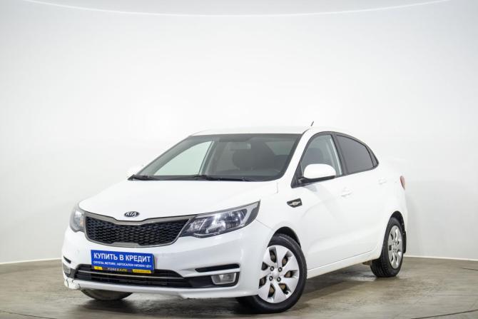 Kia Rio III Рестайлинг с пробегом 2015 года, цена 1 069 000 рублей, 158599 км, седан, Автокод Объявления