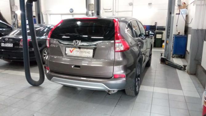 Honda CR-V IV Рестайлинг с пробегом 2015 года, цена 1 590 000 рублей, 294081 км, внедорожник, Автокод Объявления
