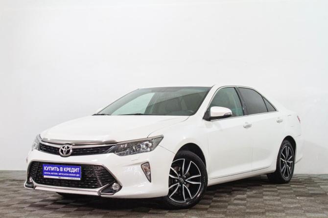 Toyota Camry VII (XV50) Рестайлинг 2 с пробегом 2017 года, цена 2 399 000 рублей, 218000 км, седан, Автокод Объявления