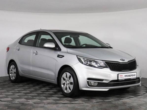 Kia Rio III Рестайлинг с пробегом 2016 года, цена 997 000 рублей, 84794 км, седан, Автокод Объявления