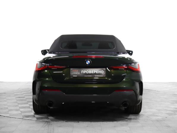 BMW 4 серии G22 G23 G26 с пробегом 2021 года, цена 6 333 000 рублей, 4463 км, кабриолет, Автокод Объявления