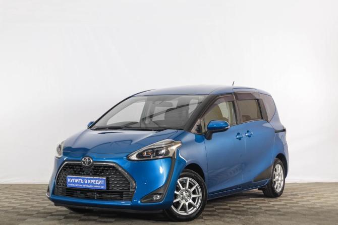 Toyota Sienta II Рестайлинг с пробегом 2019 года, цена 1 679 000 рублей, 78317 км, компактвэн, Автокод Объявления
