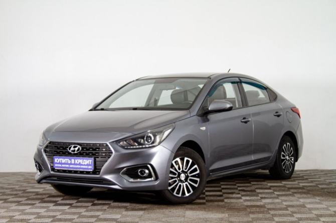 Hyundai Solaris II с пробегом 2017 года, цена 1 239 000 рублей, 173300 км, седан, Автокод Объявления