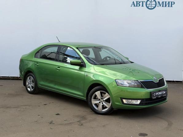 Skoda Rapid I с пробегом 2017 года, цена 1 249 000 рублей, 76635 км, лифтбек, Автокод Объявления
