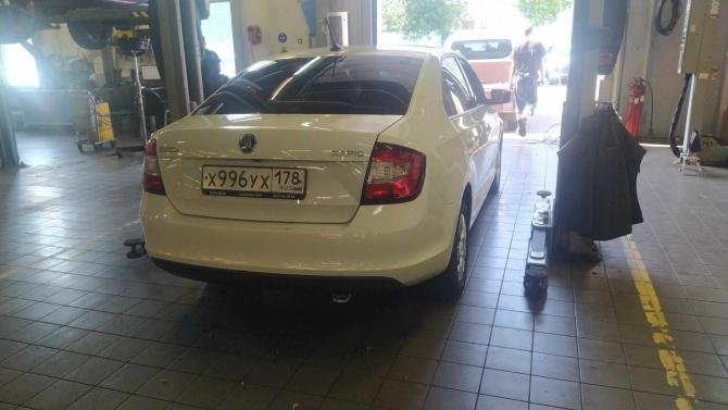Skoda Rapid I Рестайлинг с пробегом 2018 года, цена 878 000 рублей, 250200 км, лифтбек, Автокод Объявления