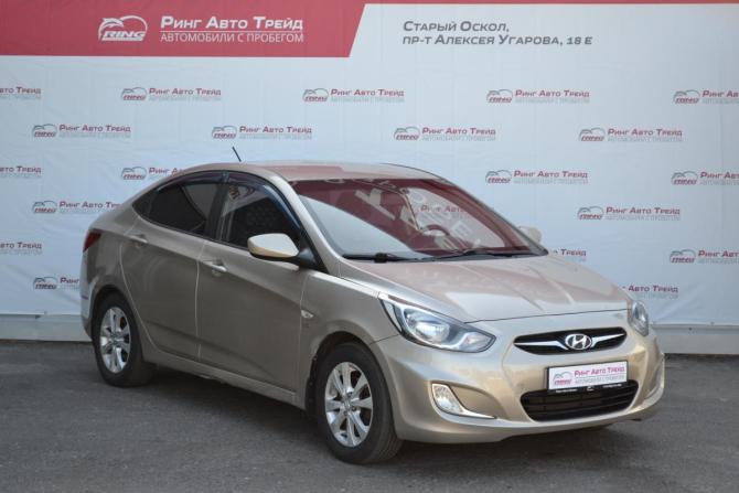 Hyundai Solaris I с пробегом 2011 года, цена 630 000 рублей, 243222 км, седан, Автокод Объявления