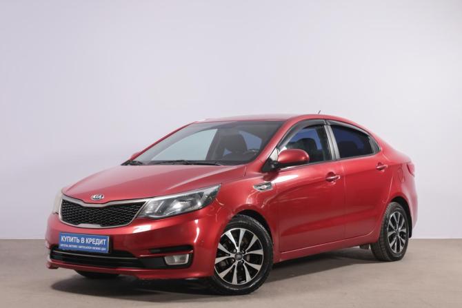 Kia Rio III Рестайлинг с пробегом 2015 года, цена 869 000 рублей, 200000 км, седан, Автокод Объявления