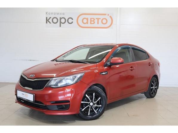 Kia Rio III Рестайлинг с пробегом 2016 года, цена 839 000 рублей, 212000 км, седан, Автокод Объявления