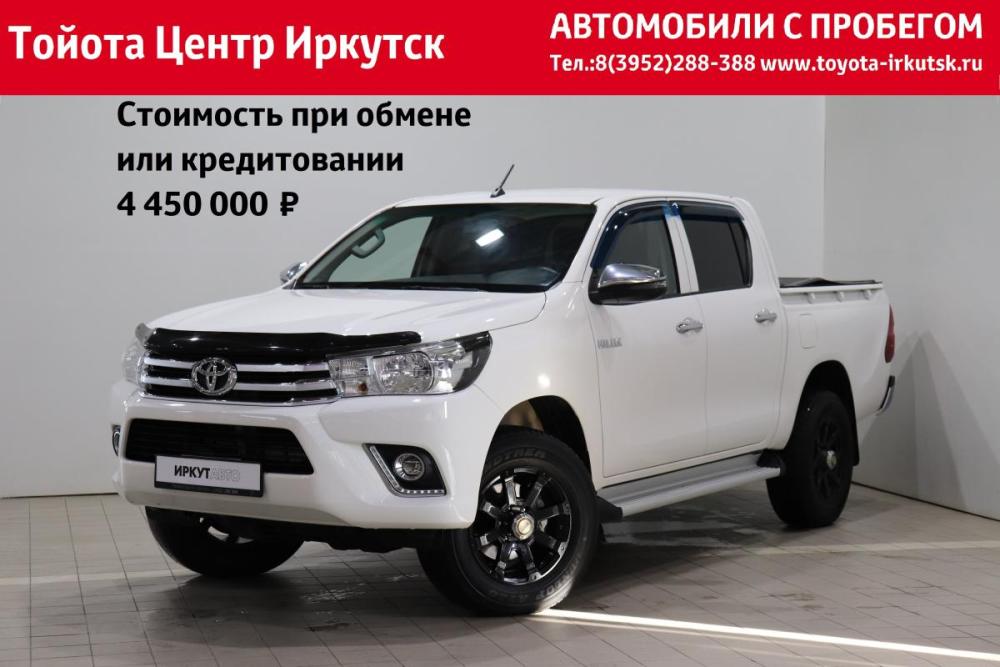 Toyota Hilux VIII Рестайлинг 2 Иркутск  - изображение 1