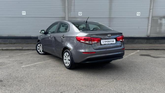 Kia Rio III Рестайлинг с пробегом 2017 года, цена 679 000 рублей, 124433 км, седан, Автокод Объявления