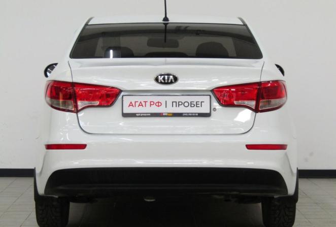 Kia Rio III Рестайлинг с пробегом 2016 года, цена 805 000 рублей, 118941 км, седан, Автокод Объявления