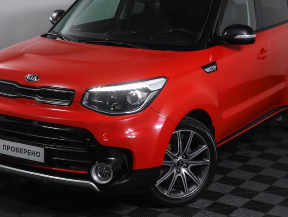 Kia Soul II Рестайлинг с пробегом 2017 года, цена 1 790 000 рублей, 91319 км, хэтчбек, Автокод Объявления