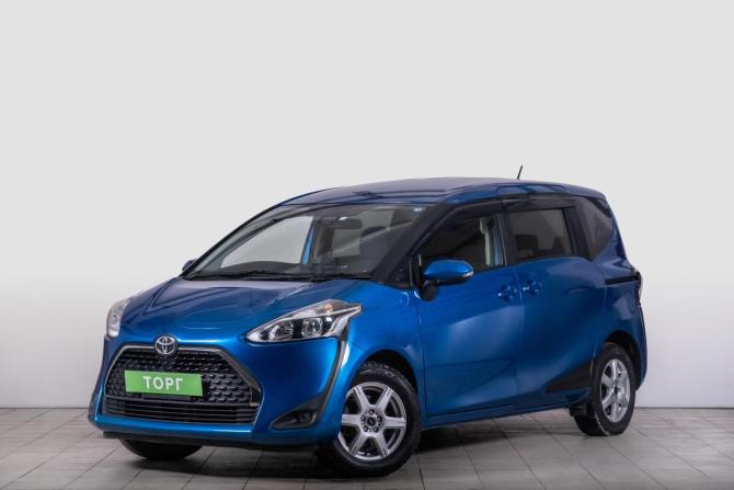 Toyota Sienta II Рестайлинг с пробегом 2019 года, цена 1 279 000 рублей, 108575 км, компактвэн, Автокод Объявления