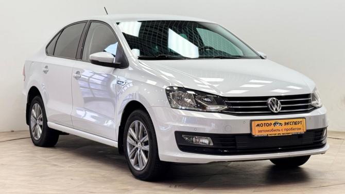 Volkswagen Polo V Рестайлинг с пробегом 2019 года, цена 1 299 500 рублей, 62504 км, седан, Автокод Объявления