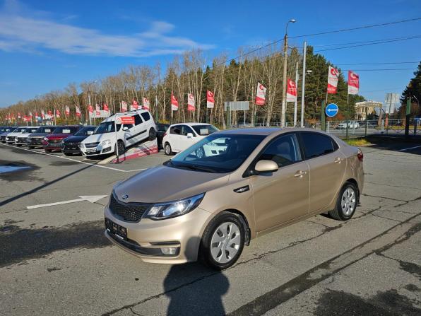 Kia Rio III Рестайлинг с пробегом 2015 года, цена 799 995 рублей, 159473 км, седан, Автокод Объявления
