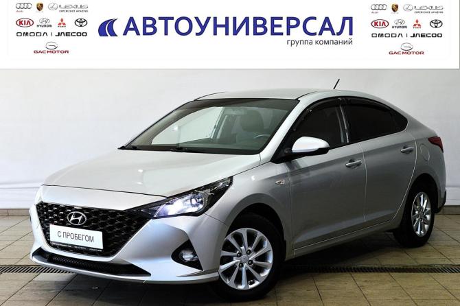 Hyundai Solaris II Рестайлинг с пробегом 2021 года, цена 1 499 000 рублей, 115000 км, седан, Автокод Объявления