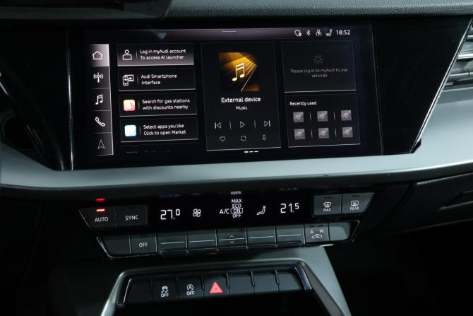 Audi A3 IV (8Y) с пробегом 2021 года, цена 2 900 000 рублей, 58505 км, хэтчбек, Автокод Объявления