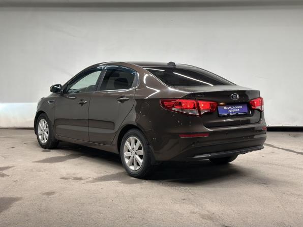 Kia Rio III Рестайлинг с пробегом 2017 года, цена 1 160 000 рублей, 107253 км, седан, Автокод Объявления