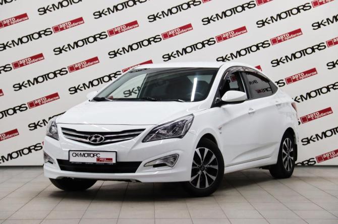 Hyundai Solaris I Рестайлинг с пробегом 2016 года, цена 895 950 рублей, 155993 км, седан, Автокод Объявления