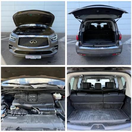 Infiniti QX80 I Рестайлинг 2 с пробегом 2018 года, цена 4 380 000 рублей, 136640 км, внедорожник, Автокод Объявления