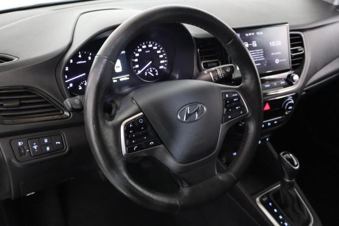 Hyundai Solaris II Рестайлинг с пробегом 2021 года, цена 1 399 000 рублей, 125000 км, седан, Автокод Объявления