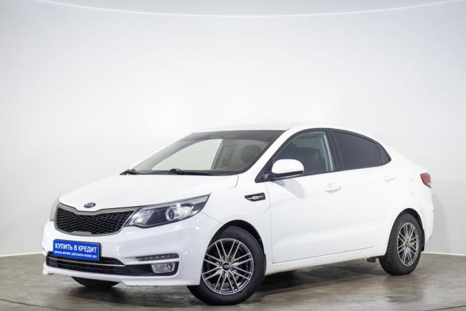 Kia Rio III Рестайлинг с пробегом 2016 года, цена 1 079 000 рублей, 178000 км, седан, Автокод Объявления