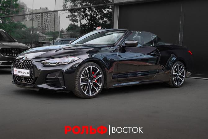 BMW 4 серии G22 G23 G26 с пробегом 2021 года, цена 7 200 000 рублей, 35838 км, кабриолет, Автокод Объявления