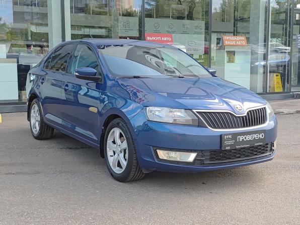 Skoda Rapid I Рестайлинг с пробегом 2017 года, цена 1 199 000 рублей, 131000 км, лифтбек, Автокод Объявления
