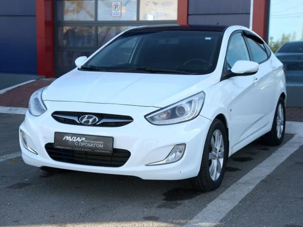 Hyundai Solaris I с пробегом 2014 года, цена 709 000 рублей, 216000 км, седан, Автокод Объявления