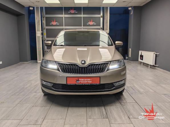 Skoda Rapid I Рестайлинг с пробегом 2017 года, цена 1 168 000 рублей, 96000 км, лифтбек, Автокод Объявления