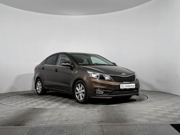 Kia Rio III Рестайлинг с пробегом 2016 года, цена 799 000 рублей, 249608 км, седан, Автокод Объявления