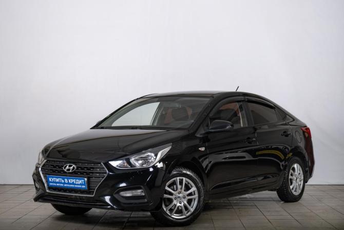 Hyundai Solaris II с пробегом 2017 года, цена 1 239 000 рублей, 105000 км, седан, Автокод Объявления