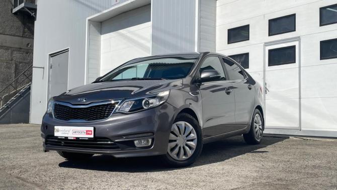 Kia Rio III Рестайлинг с пробегом 2016 года, цена 1 047 900 рублей, 108999 км, седан, Автокод Объявления