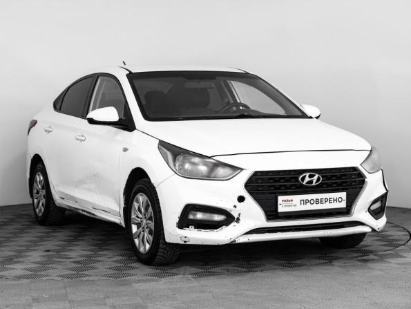 Hyundai Solaris II с пробегом 2018 года, цена 675 000 рублей, 492278 км, седан, Автокод Объявления