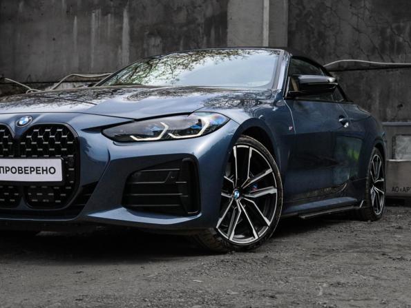 BMW 4 серии G22 G23 G26 с пробегом 2021 года, цена 7 200 000 рублей, 42851 км, кабриолет, Автокод Объявления