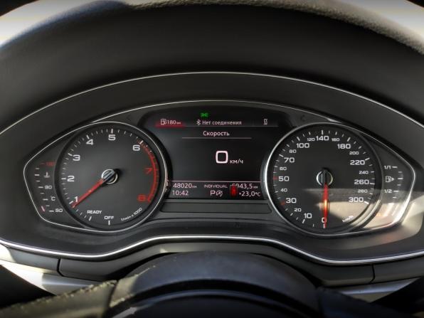 Audi A4 V (B9) Рестайлинг с пробегом 2020 года, цена 3 185 000 рублей, 48016 км, седан, Автокод Объявления