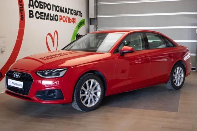 Audi A4 V (B9) Рестайлинг с пробегом 2022 года, цена 3 550 000 рублей, 36317 км, седан, Автокод Объявления