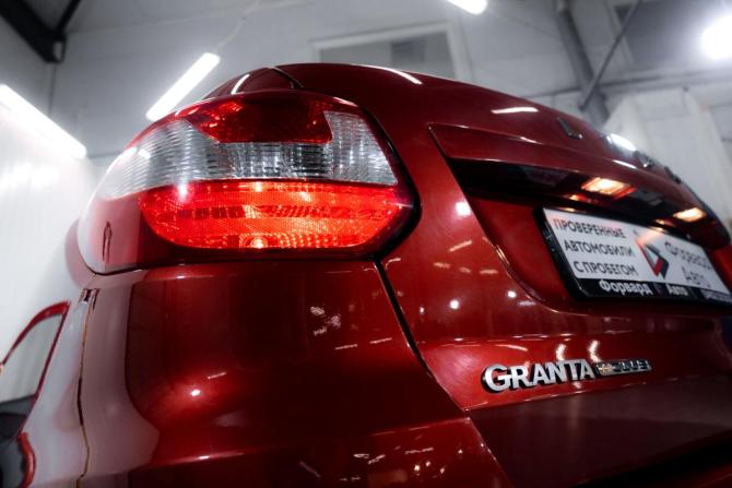 Lada (ВАЗ) Granta I Рестайлинг с пробегом 2022 года, цена 799 000 рублей, 89532 км, хэтчбек, Автокод Объявления
