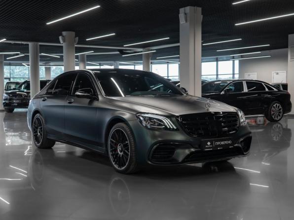 Mercedes-Benz S-Класс VI (W222 C217) Рестайлинг с пробегом 2018 года, цена 4 370 000 рублей, 157730 км, седан, Автокод Объявления