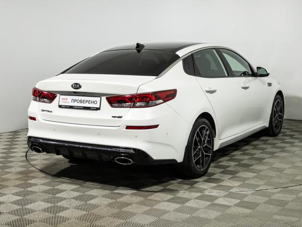 Kia Optima IV Рестайлинг с пробегом 2019 года, цена 2 069 700 рублей, 128857 км, седан, Автокод Объявления