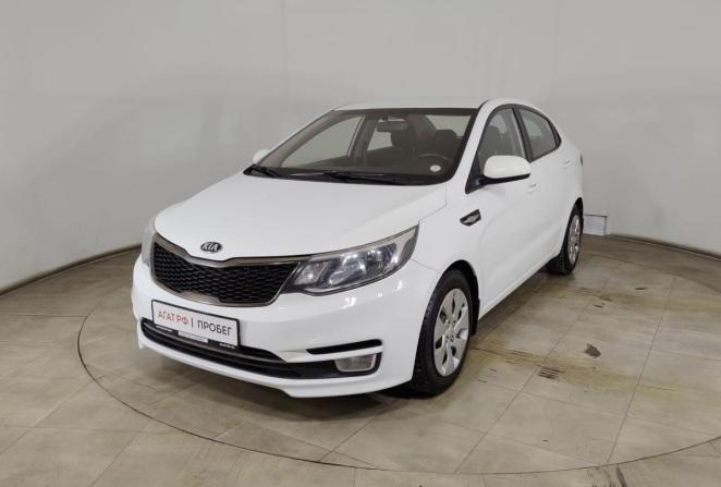 Kia Rio III Рестайлинг с пробегом 2015 года, цена 1 050 000 рублей, 166000 км, седан, Автокод Объявления