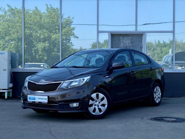 Kia Rio III Рестайлинг с пробегом 2015 года, цена 1 179 000 рублей, 117434 км, седан, Автокод Объявления