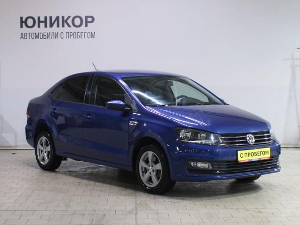Volkswagen Polo V Рестайлинг с пробегом 2018 года, цена 1 359 000 рублей, 54332 км, седан, Автокод Объявления