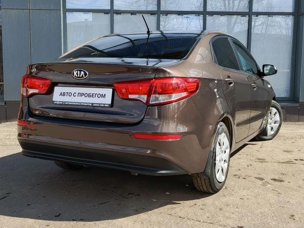 Kia Rio III Рестайлинг с пробегом 2016 года, цена 1 169 000 рублей, 73000 км, седан, Автокод Объявления