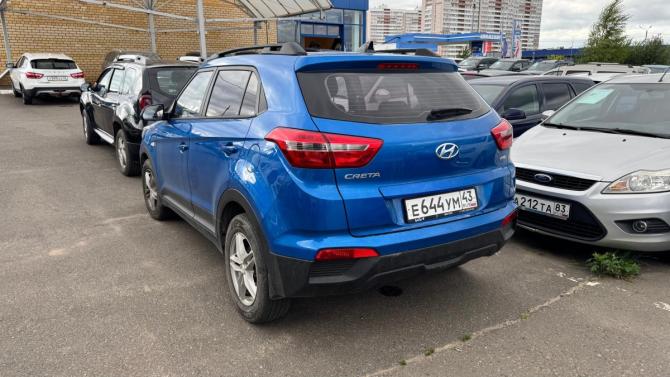 Hyundai Creta I с пробегом 2018 года, цена 1 810 000 рублей, 55000 км, внедорожник, Автокод Объявления